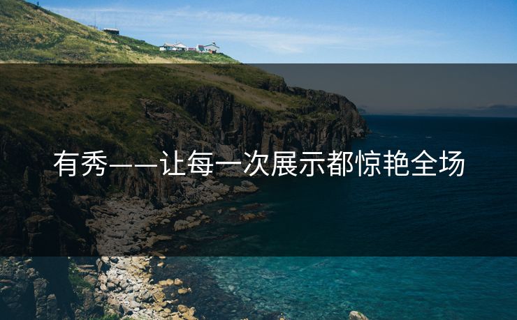 有秀——让每一次展示都惊艳全场